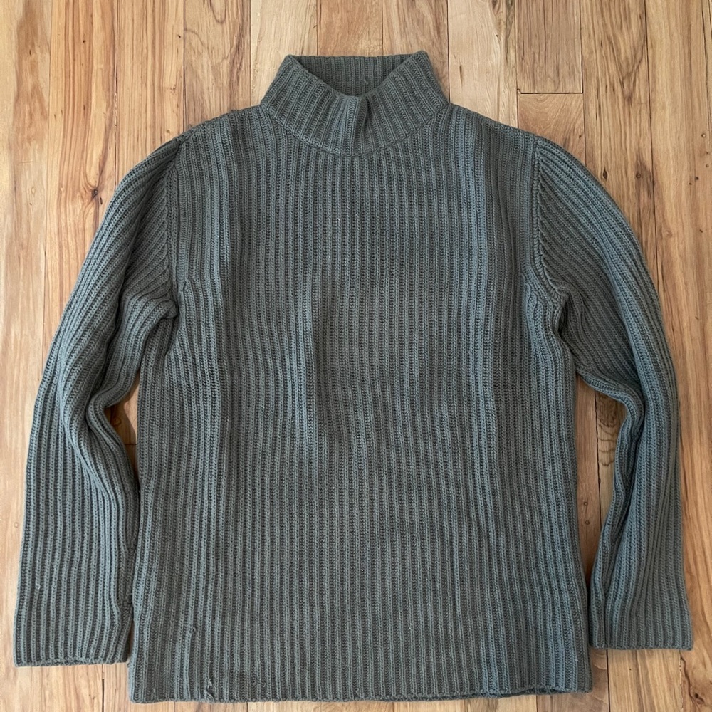 Prada Mock Turtleneck Sweater (Cashmere/Wool)